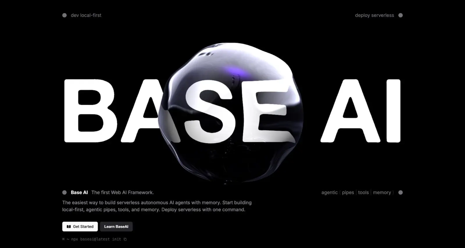 BaseAI - Tool thumbnail