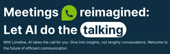 Limeline - AI Call Agents - Tool thumbnail