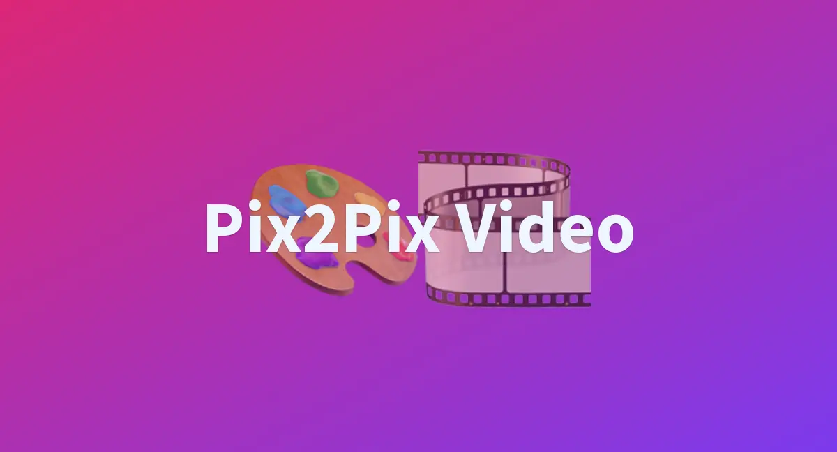 Pix2Pix Video - Tool thumbnail