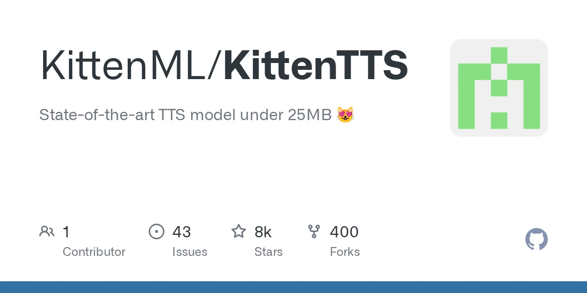 KittenTTS - Tool thumbnail