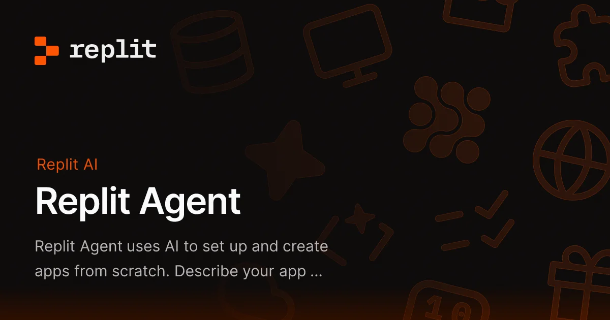 Replit Agent - Tool thumbnail