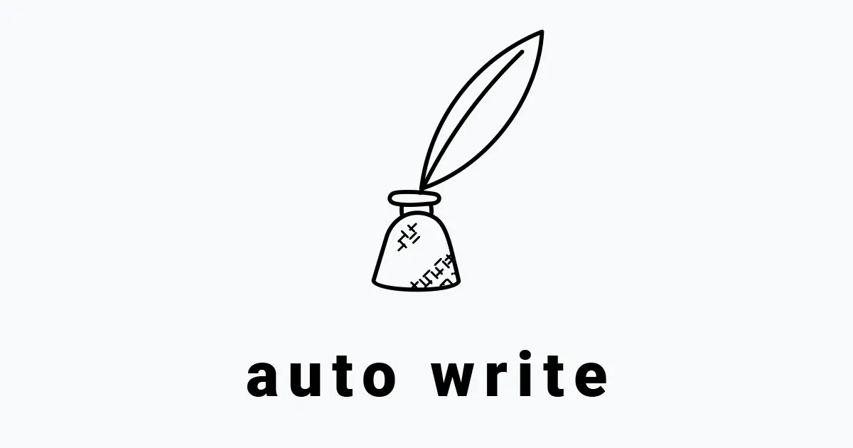 AutoWrite App - Tool thumbnail