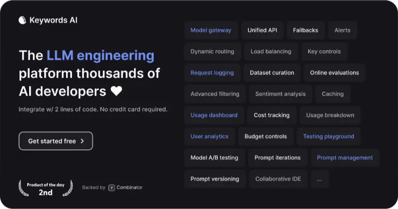Keywords AI - Tool thumbnail