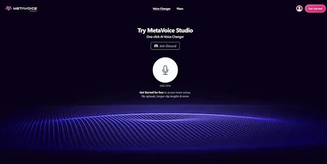 MetaVoice Studio - Tool thumbnail