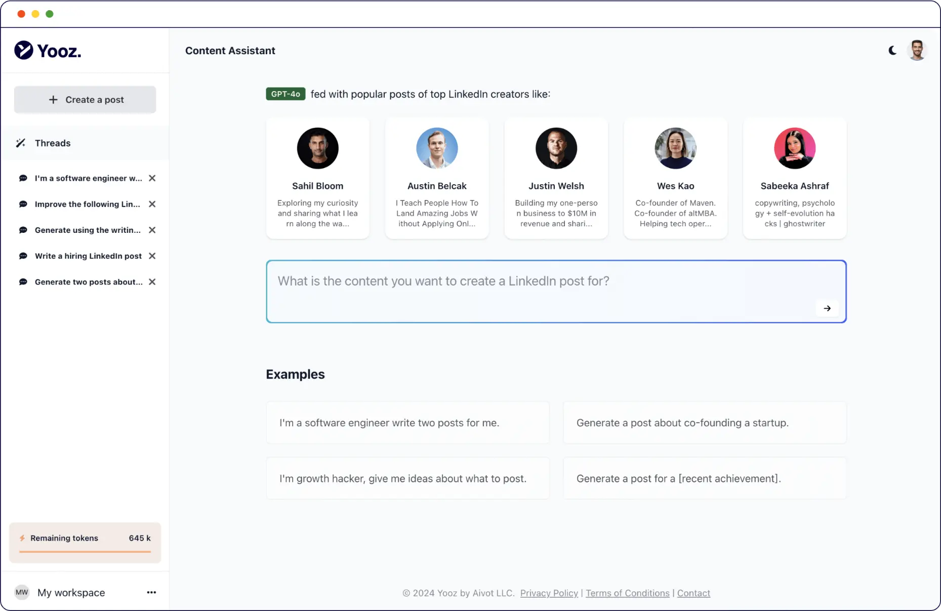 Yooz AI - Tool thumbnail