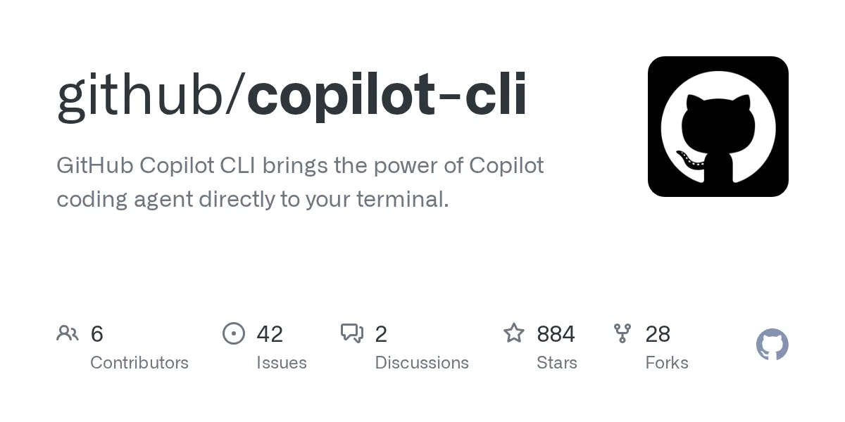 GitHub Copilot CLI logo