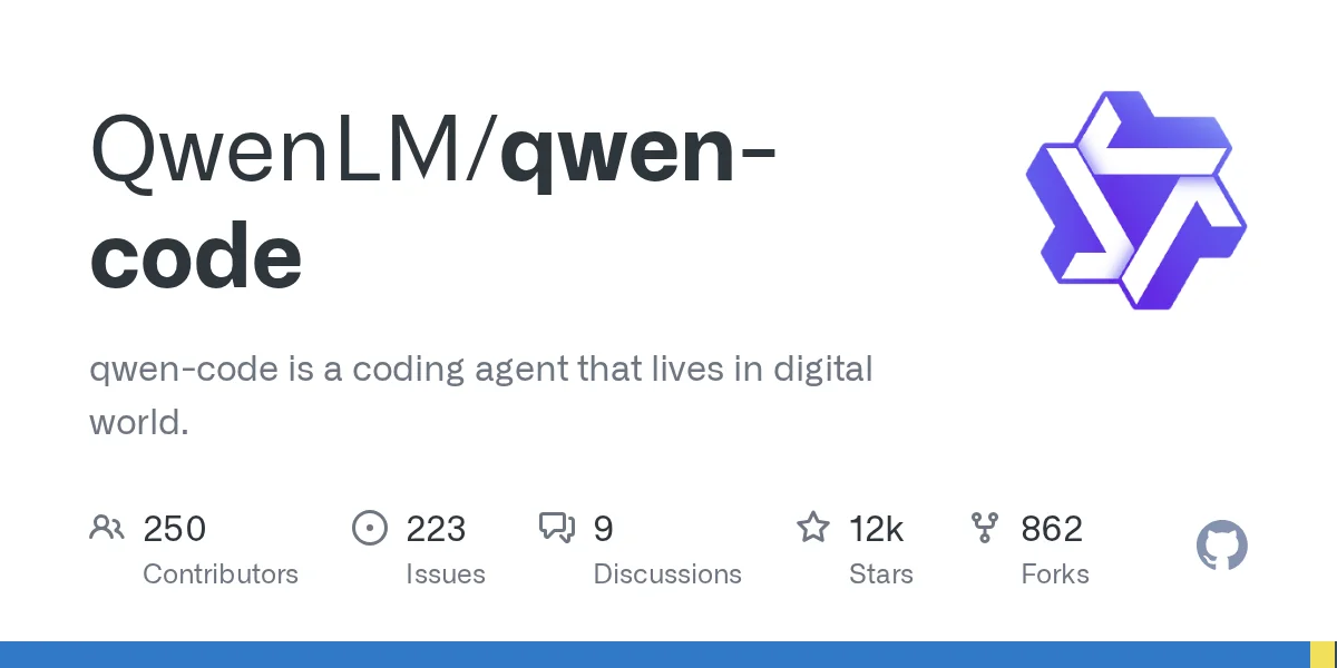Qwen Code - Tool thumbnail