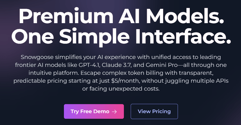 Snowgoose - Tool thumbnail