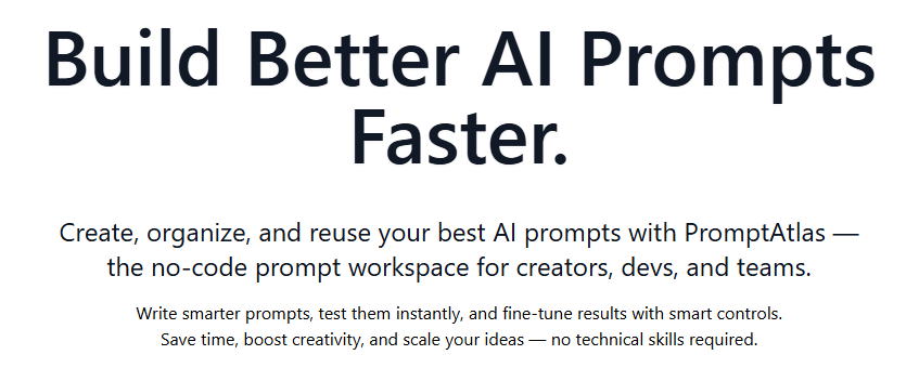 PromptAtlas - Tool thumbnail