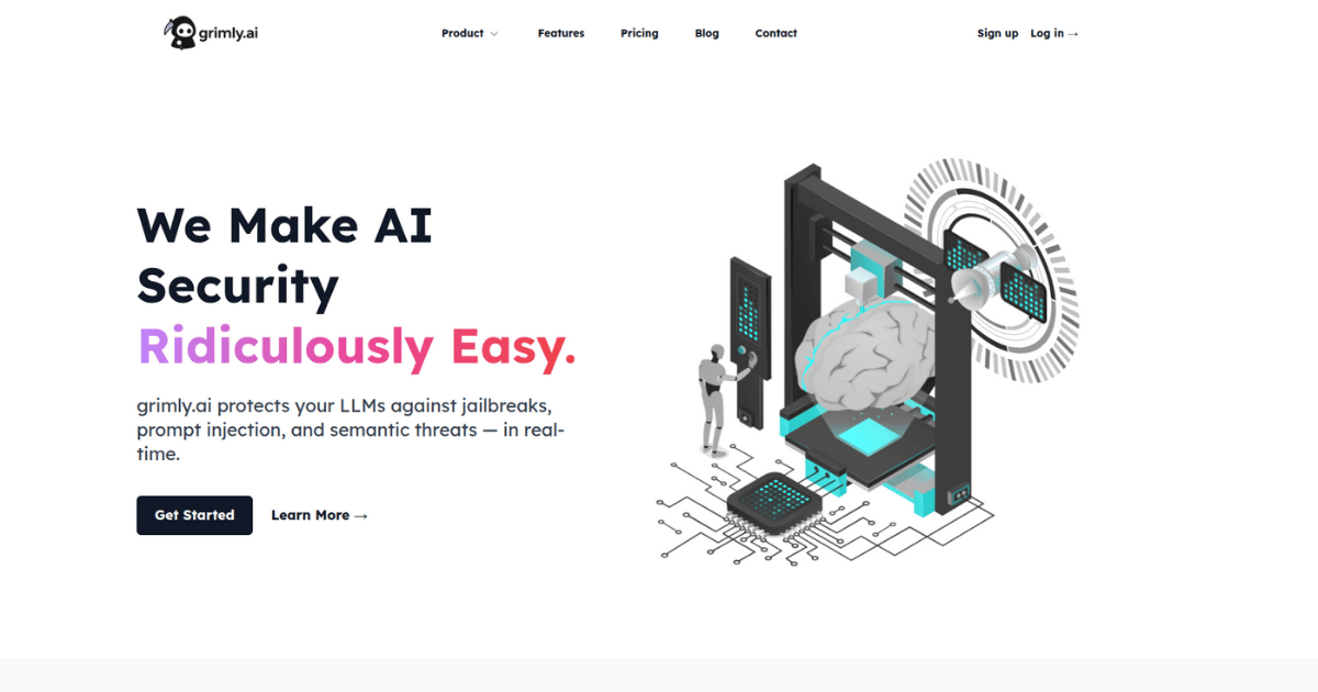 grimly.ai - Tool thumbnail