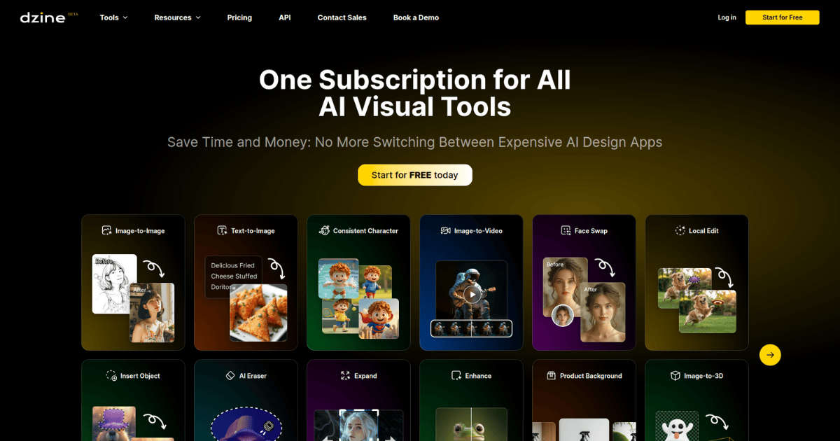 Dzine AI - Tool thumbnail