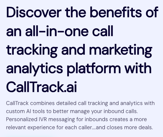 CallTrack.ai - Tool thumbnail