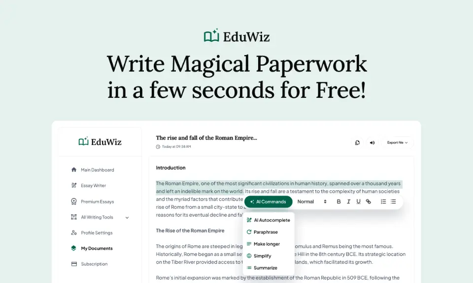 EduWiz.AI - Tool thumbnail