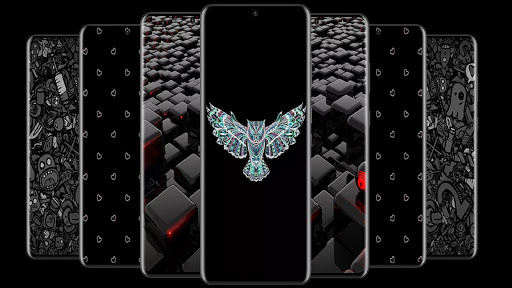 Dark Black Wallpapers App Screenshot 0