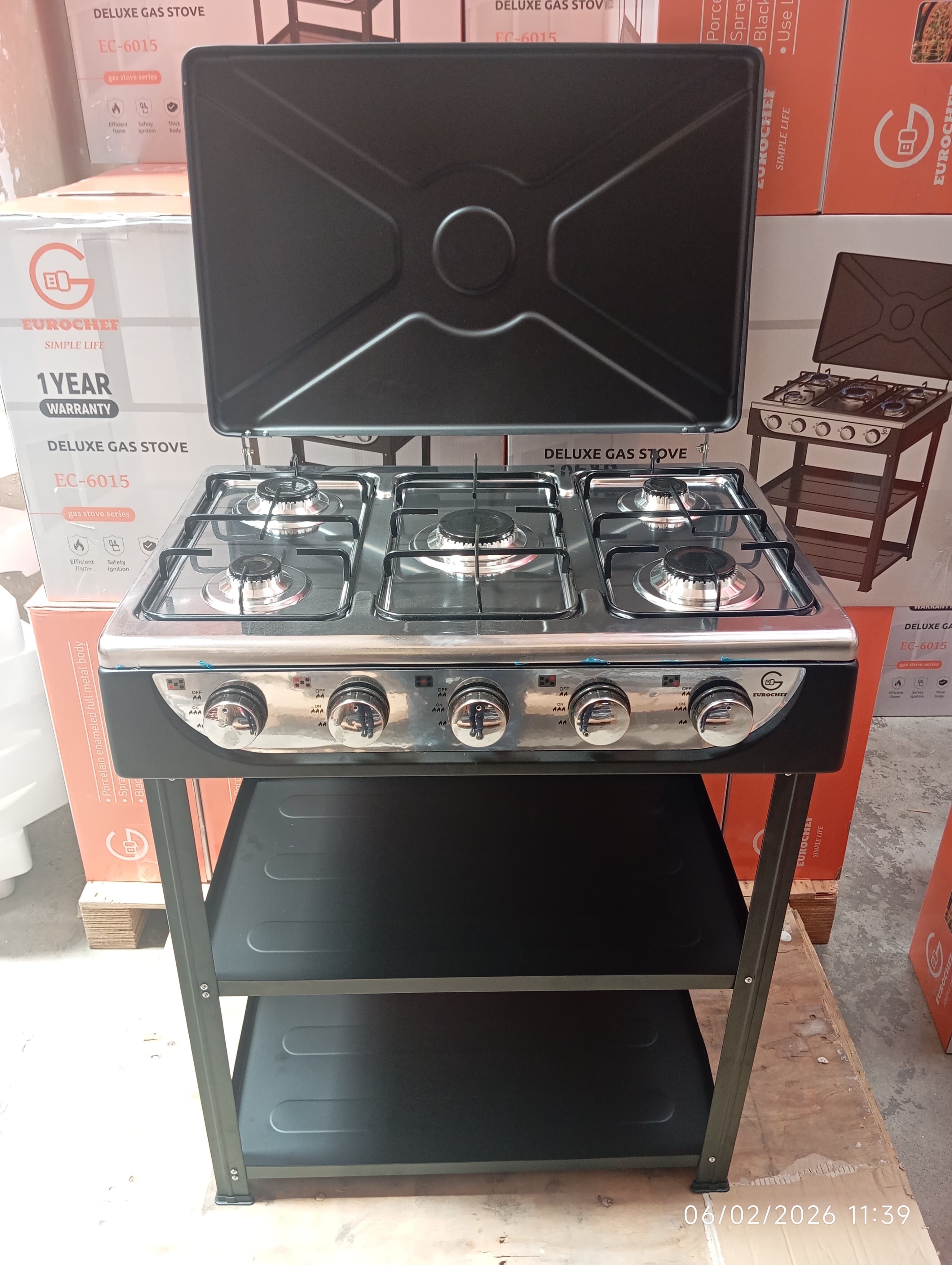 Eurochef EC-6015 Deluxe Gas Stove