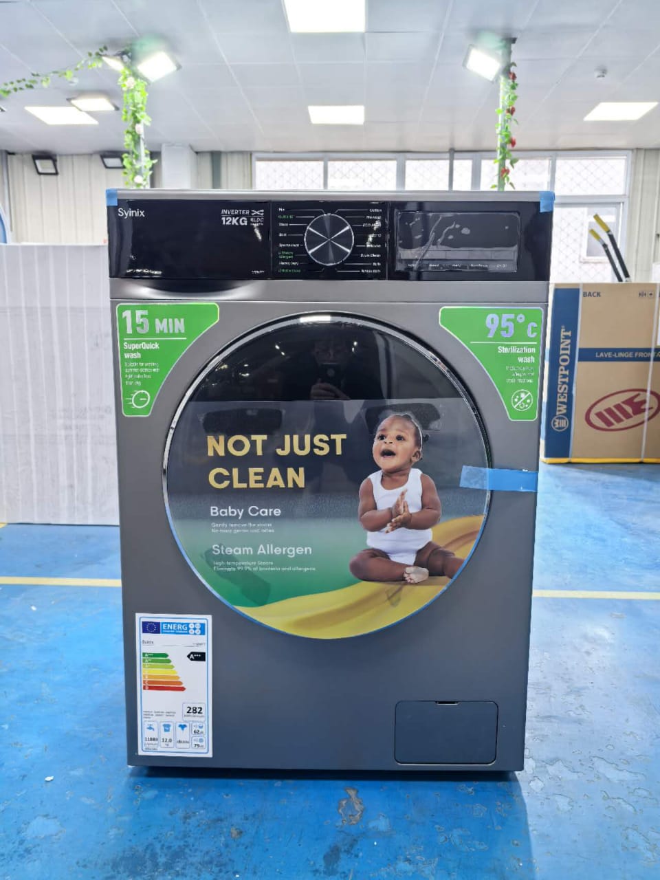 Syinix washing machine front load