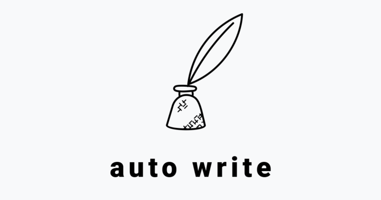 AutoWrite App