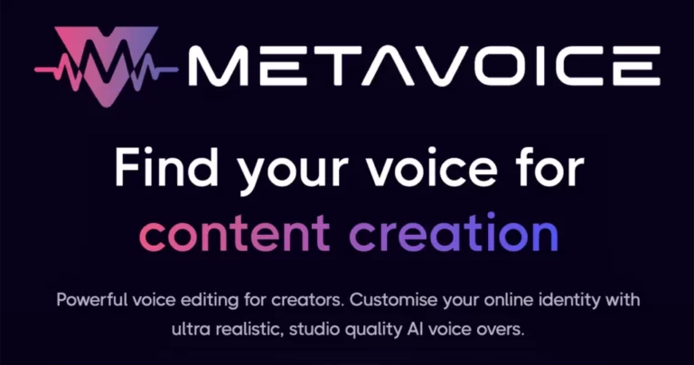 MetaVoice Studio: AI Voice-Overs