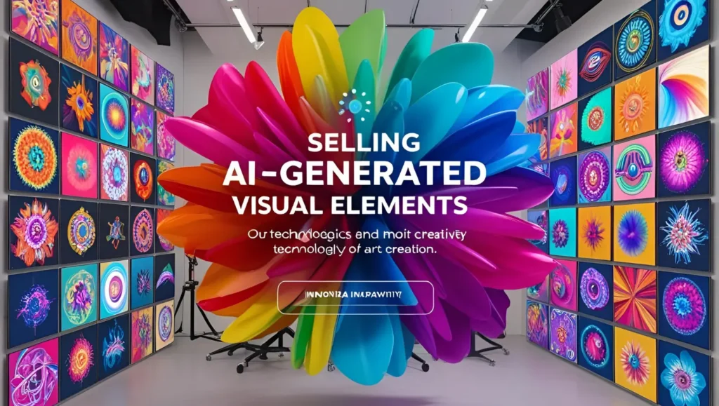 Selling AI-Generated Visual Elements