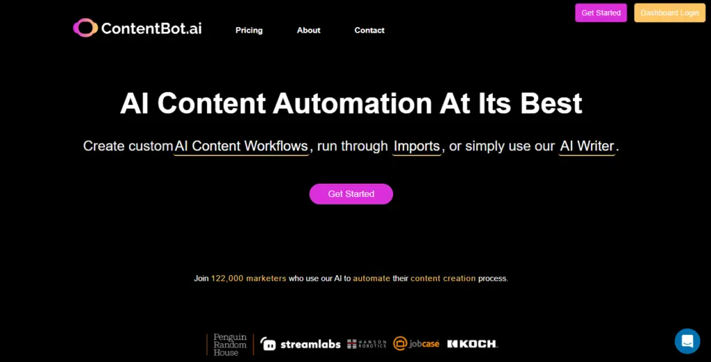 20 Free Top AI Writing Tools 12 ContentBot