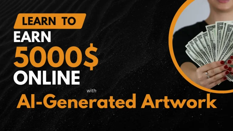 Making Money Online with AI Generated Artwork